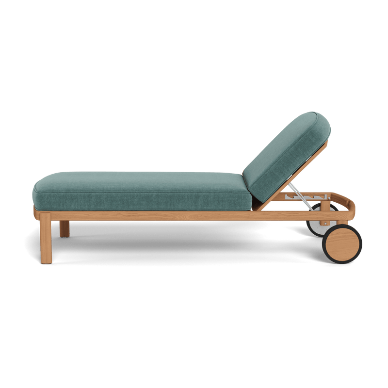 Cove Teak Sun Lounge | Teak Natural, Altona Dew,