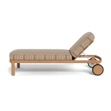 Cove Teak Sun Lounge | Teak Natural, Bateau Teak,