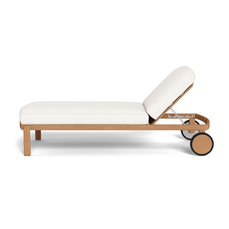 Cove Teak Sun Lounge | Teak Natural, Copacabana Natural,