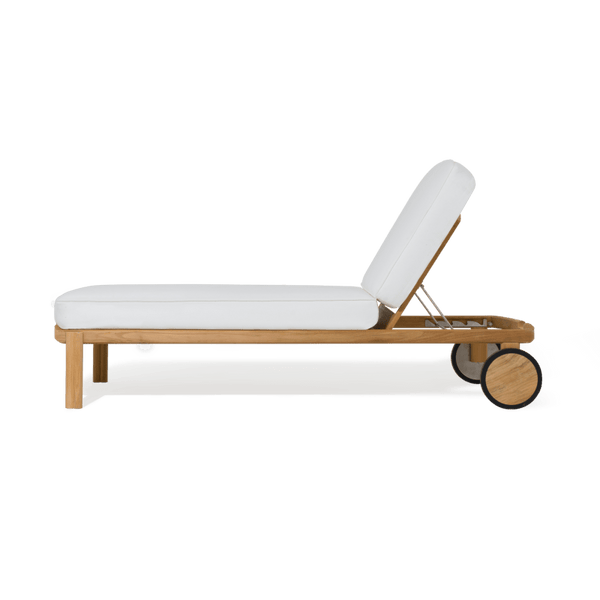 Cove Teak Sun Lounge | Teak Natural, Panama Grafito,