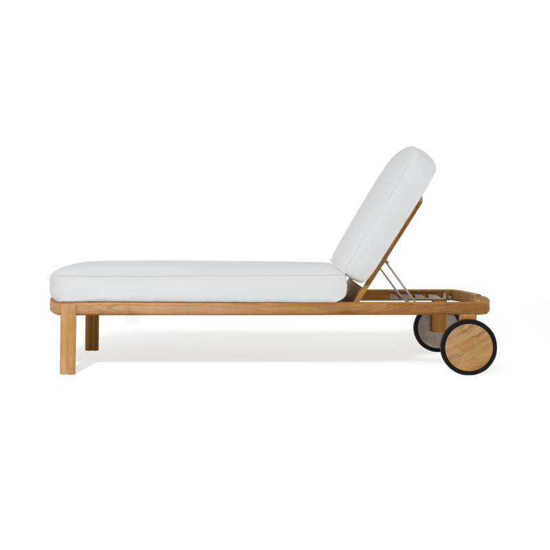 Cove Teak Sun Lounge | Teak Natural, Panama Grafito,