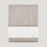 Crosshatch Performance Throw | Flax, ,