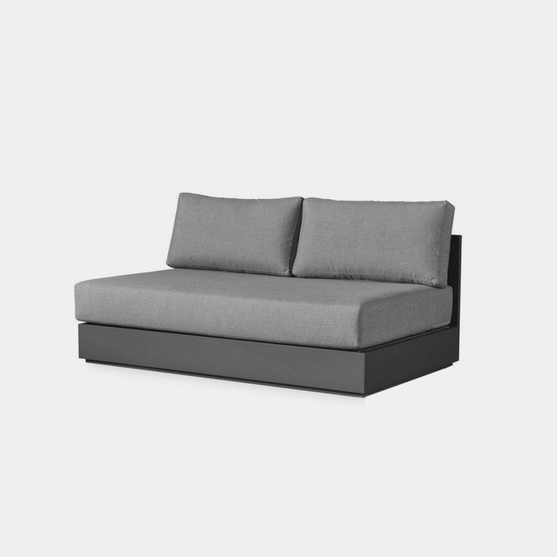 Hayman 2 Seat Armless Sofa - Harbour - ShopHarbourOutdoor - HAYM-06B-ALAST-BASIL-AGOGRA