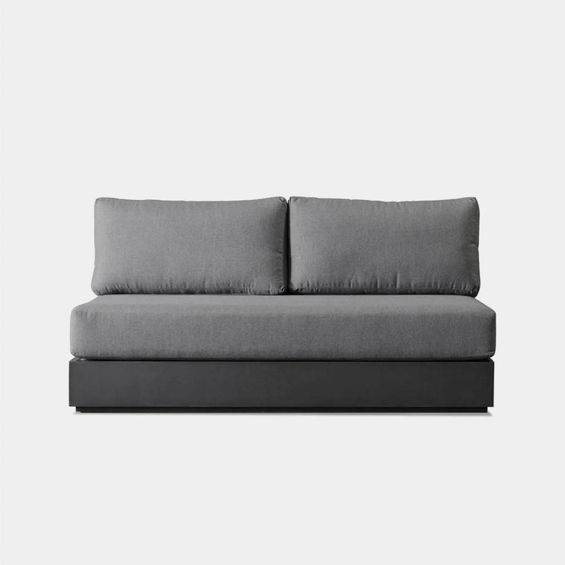 Hayman 2 Seat Armless Sofa - Harbour - ShopHarbourOutdoor - HAYM-06B-ALAST-BASIL-AGOGRA