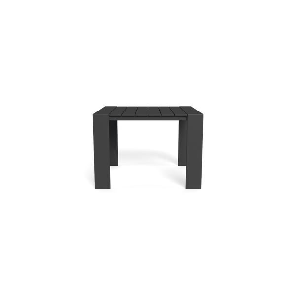 Hayman Aluminum Dining Table 42" | Aluminum White, ,