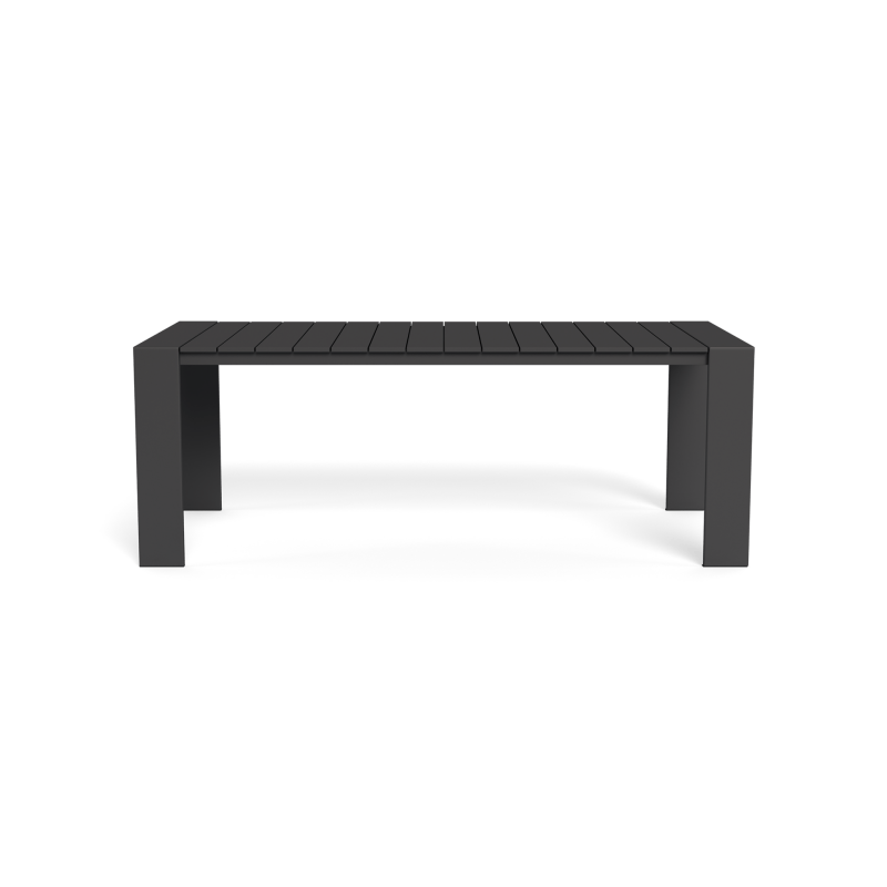 Hayman Aluminum Dining Table 81" | Aluminum Asteroid, ,