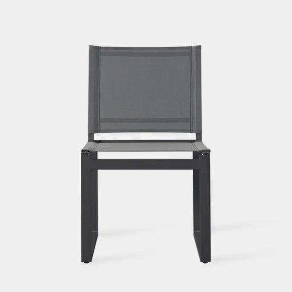 Hayman Armless Dining Chair - Harbour - ShopHarbourOutdoor - HAYM-01B-ALAST-BASIL