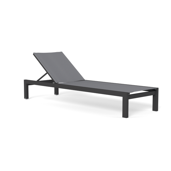 Hayman Mesh Sun Lounge | Aluminum Asteroid, Batyline Silver,