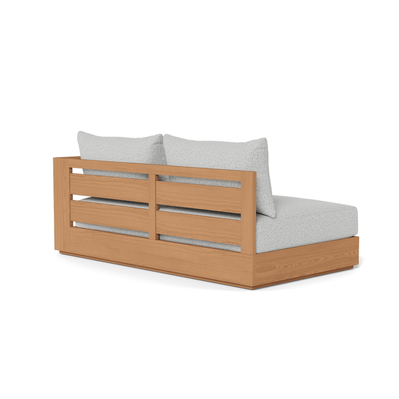 Hayman Teak 2 Seat 1 Arm Right - Harbour - ShopHarbourOutdoor - HYTK-06CR-TENAT-BAWHI-COPSAN