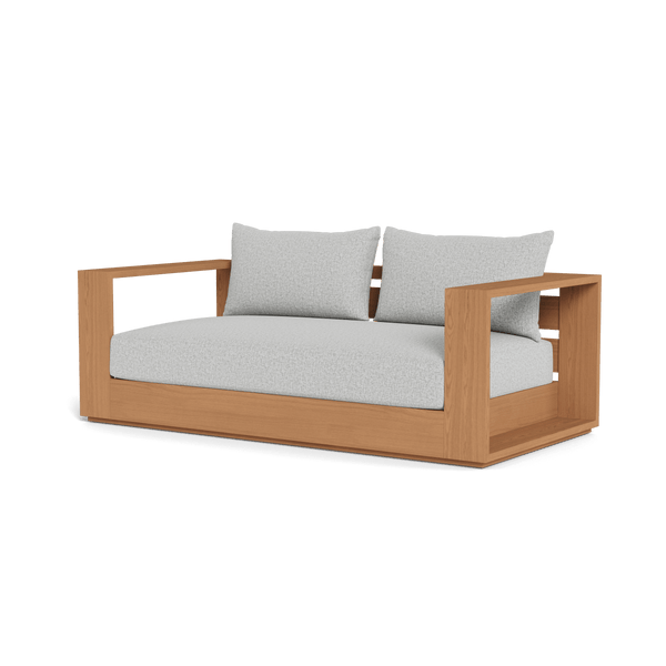 Hayman Teak 2 Seat Sofa - Harbour - ShopHarbourOutdoor - HYTK-06A-TENAT-BAWHI-COPSAN