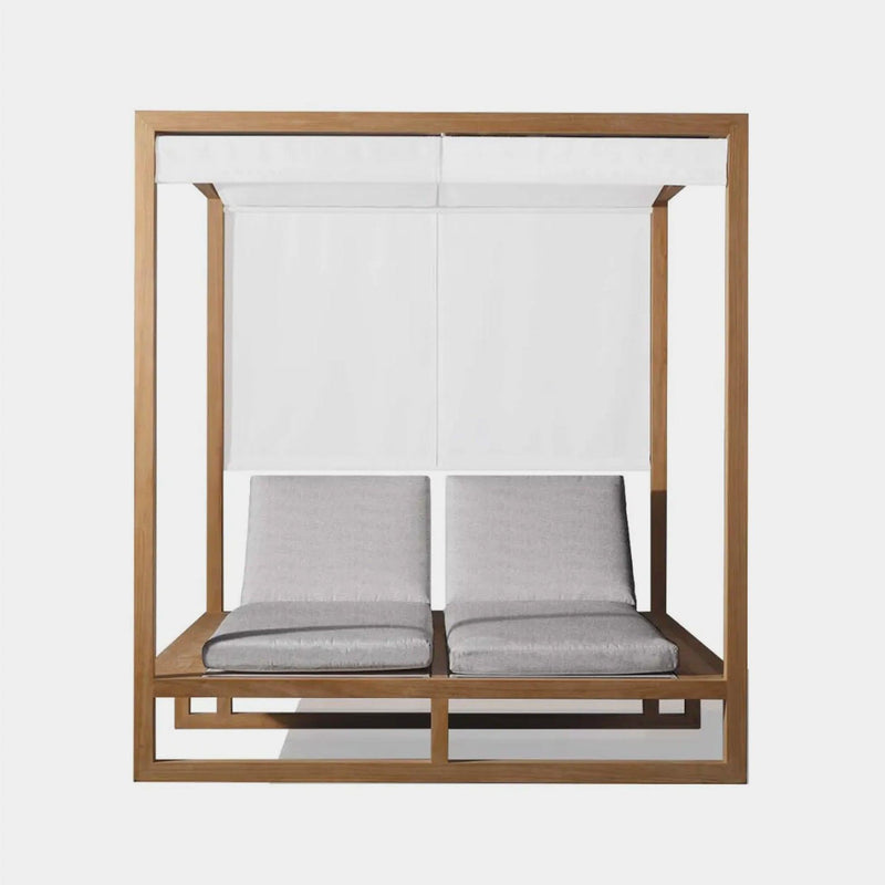 Hayman Teak Batyline Cabana - Harbour - ShopHarbourOutdoor - HYTK-07D-TENAT-BAWHI-COPSAN