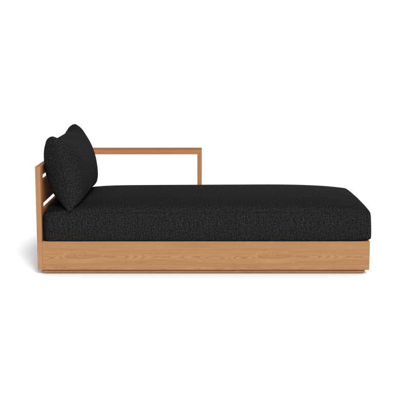 Hayman Teak Chaise Right - Harbour - ShopHarbourOutdoor - HYTK-07BR-TENAT-BAWHI-COPMID