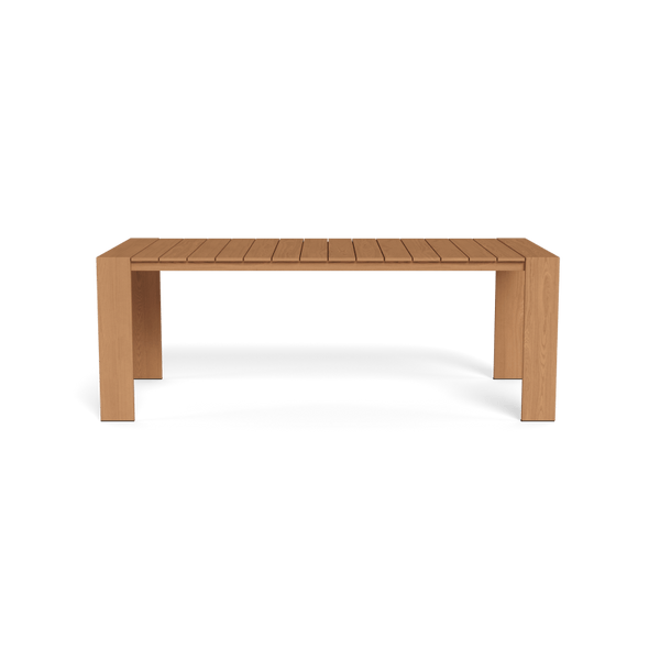 Hayman Teak Dining Table 81" | Teak Natural, ,