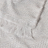 Herringbone Performance Throw | Cloud, ,
