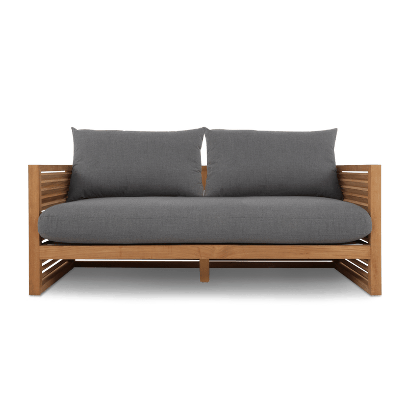 Louver 2 Seat Sofa - Harbour - Harbour - LOUV-06A-TENAT-BAWHI-CASSLA