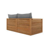 Louver 2 Seat Sofa - Harbour - Harbour - LOUV-06A-TENAT-BAWHI-CASSLA