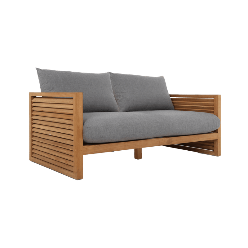 Louver 2 Seat Sofa - Harbour - Harbour - LOUV-06A-TENAT-BAWHI-CASSLA