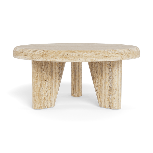 Lucca Round Coffee Table 33" - Harbour - ShopHarbourOutdoor - LUCC-10F-TRNAT