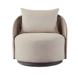 Milan Swivel Lounge Chair - Harbour - Harbour - MILA-08F-ALBRZ-TWDUN-AGOPIE