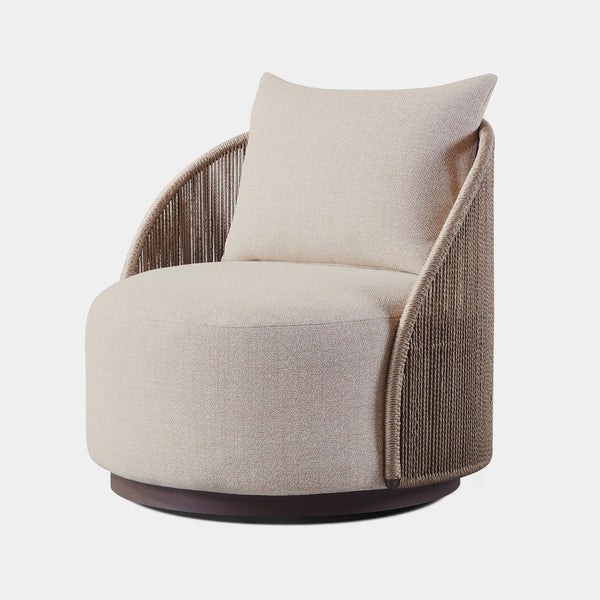 Milan Swivel Lounge Chair - Harbour - Harbour - MILA-08F-ALBRZ-TWDUN-PANGRA