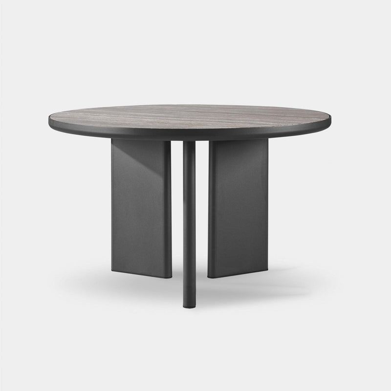 Moab 48" Round Dining Table - Harbour - ShopHarbourOutdoor - MOAB-03H-ALBRZ-TRGRE