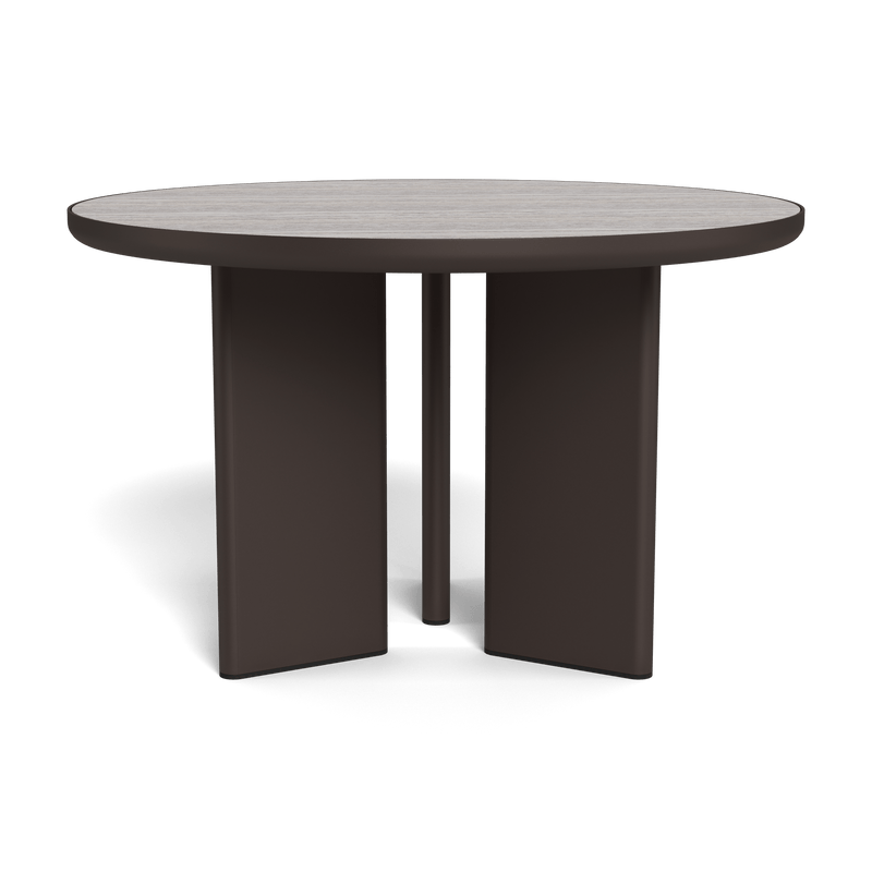 Moab 48" Round Dining Table - Harbour - ShopHarbourOutdoor - MOAB-03H-ALBRZ-TRGRE