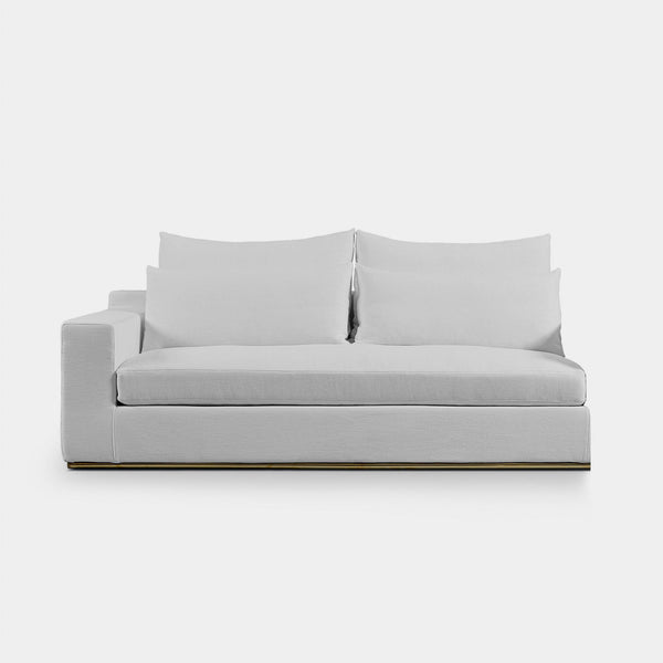 Ocean 2 Seat 1 Arm Sofa Left - Harbour - ShopHarbourOutdoor - OCEA-06CL-LX-FD-HBWH