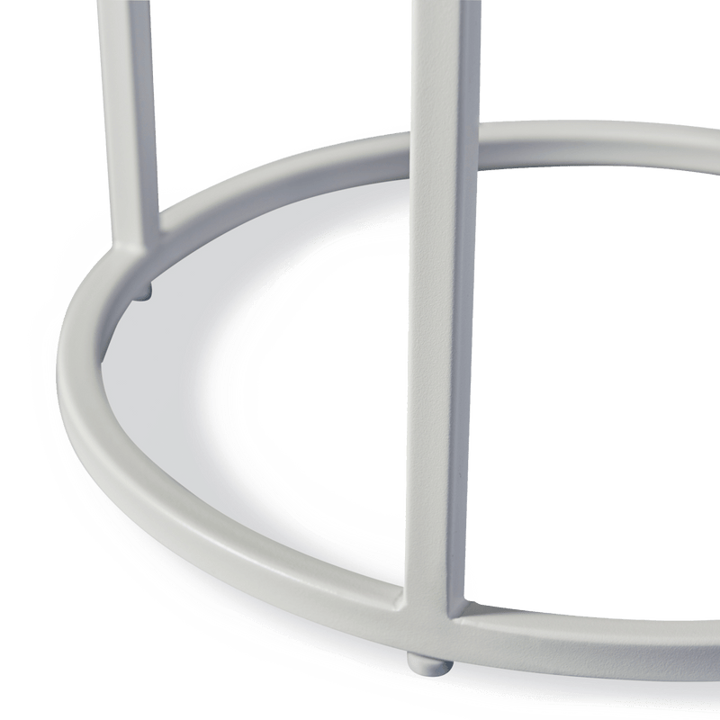 Pace Round Side Table - Harbour - Harbour - PACE-11A-ALWHI-MAWHI