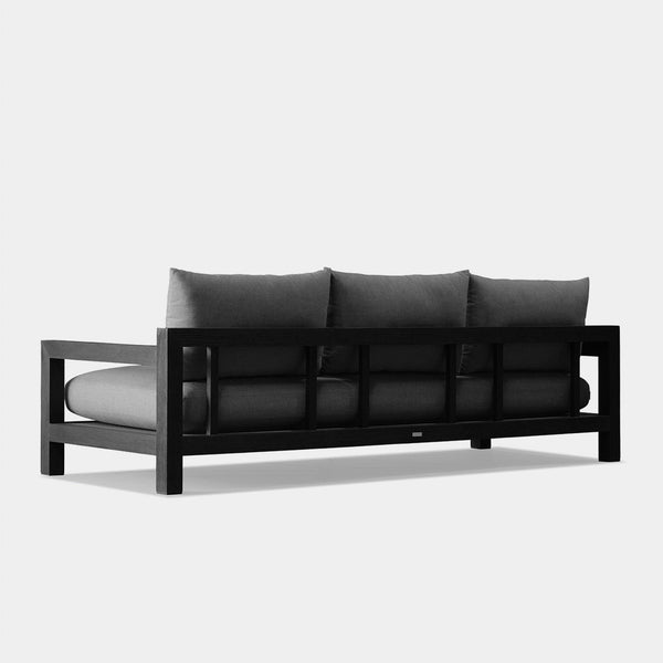 Pacific 3 Seat Sofa | Teak Natural, Copacabana Sand, Batyline White