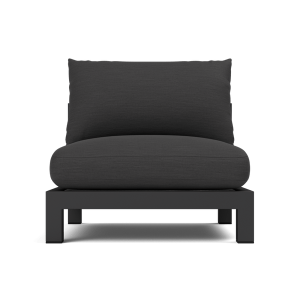 Pacific Aluminum Armless Single | Aluminum Asteroid, Panama Blanco, Batyline Silver