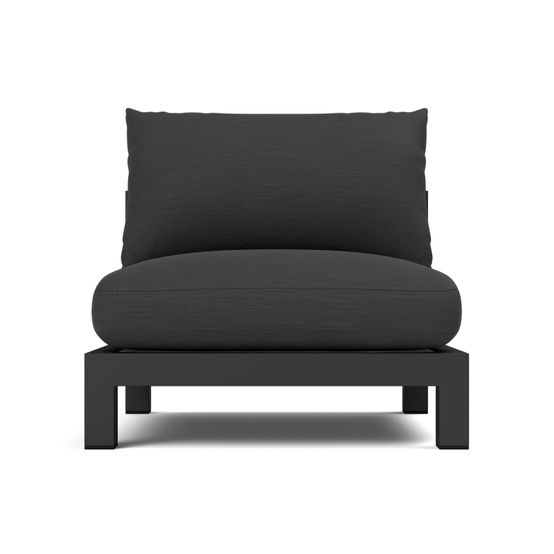 Pacific Aluminum Armless Single | Aluminum Asteroid, Panama Blanco, Batyline Silver