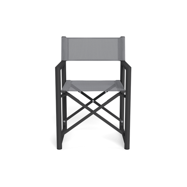 Pacific Aluminum Dining Chair | Aluminum Asteroid, Batyline Silver,