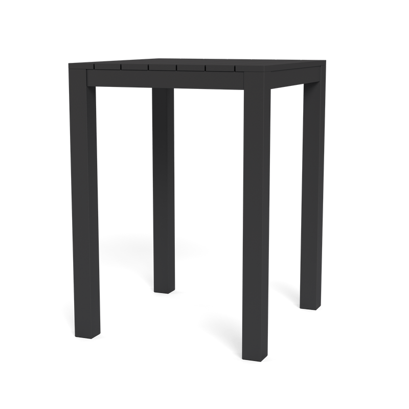 Pacific Aluminum Square Bar Table | Aluminum Asteroid, ,