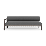 Parker 2 Seat 1 Arm Left | Aluminum Bronze, Siesta Slate, Panama Blanco