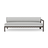 Parker 2 Seat 1 Arm Right | Aluminum Bronze, Copacabana Sand, Copacabana Midnight