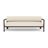 Parker 2 Seat Sofa | Aluminum Bronze, Riviera Sand, Panama Blanco