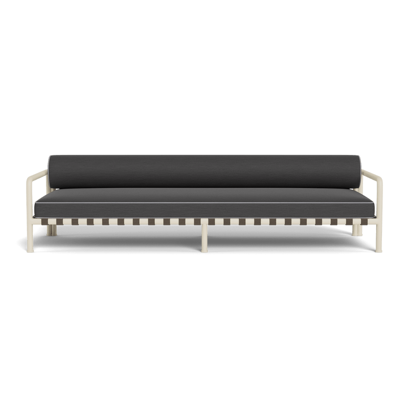 Parker 3 Seat Sofa | Aluminum Bone, Panama Grafito, Panama Cloud