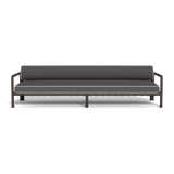 Parker 3 Seat Sofa | Aluminum Bronze, Riviera Slate, Panama Blanco
