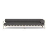 Parker Return Left | Aluminum Bone, Riviera Slate, Panama Coco