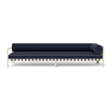 Parker Return Left | Aluminum Bone, Siesta Indigo, Panama Marble