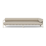 Parker Return Left | Aluminum Bone, Siesta Taupe, Panama Marble