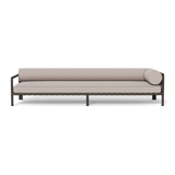 Parker Return Left | Aluminum Bronze, Panama Marble, Panama Cloud
