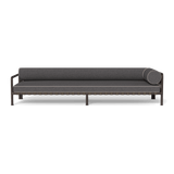 Parker Return Left | Aluminum Bronze, Riviera Slate, Panama Marble