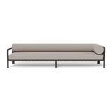Parker Return Left | Aluminum Bronze, Riviera Stone, Copacabana Sand
