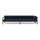 Parker Return Left | Aluminum Bronze, Siesta Indigo, Copacabana Midnight
