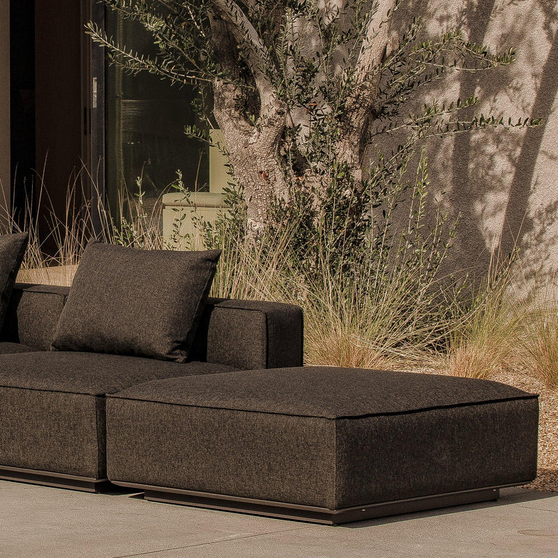 Santorini Outdoor Ottoman - Harbour - ShopHarbourOutdoor - SANO-09A-ALAST-COPSAN