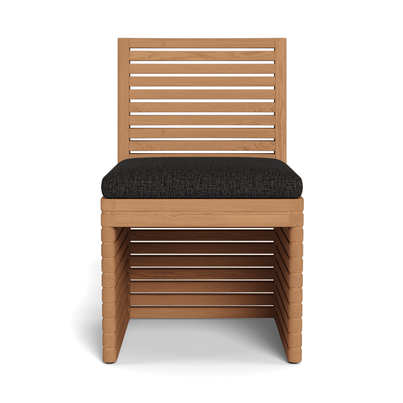 Tahiti Armless Dining Chair - Harbour - ShopHarbourOutdoor - TAHI-01B-TENAT-COPMID