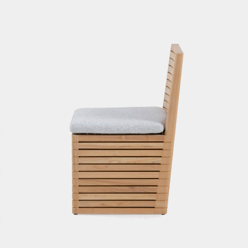 Tahiti Armless Dining Chair - Harbour - ShopHarbourOutdoor - TAHI-01B-TENAT-COPSAN