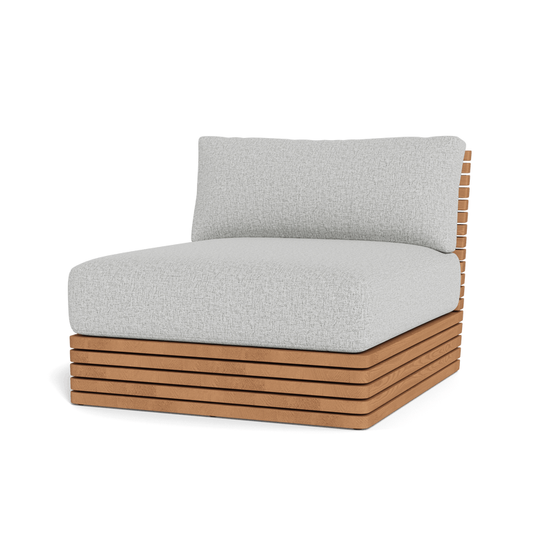 Tahiti Armless Single | Teak Natural, Copacabana Sand,