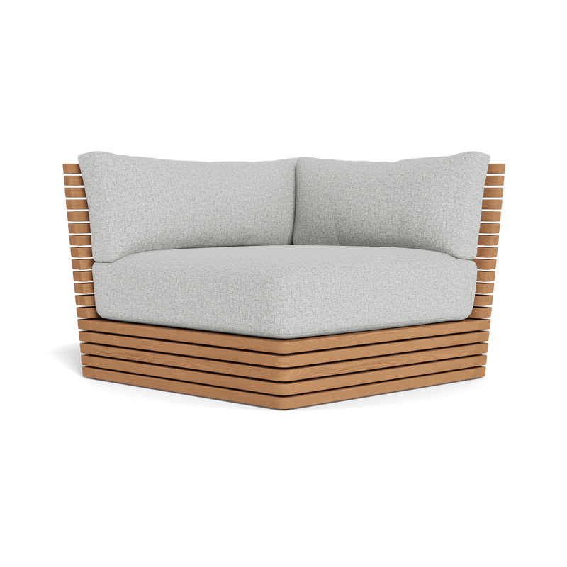 Tahiti Corner | Teak Natural, Copacabana Sand,